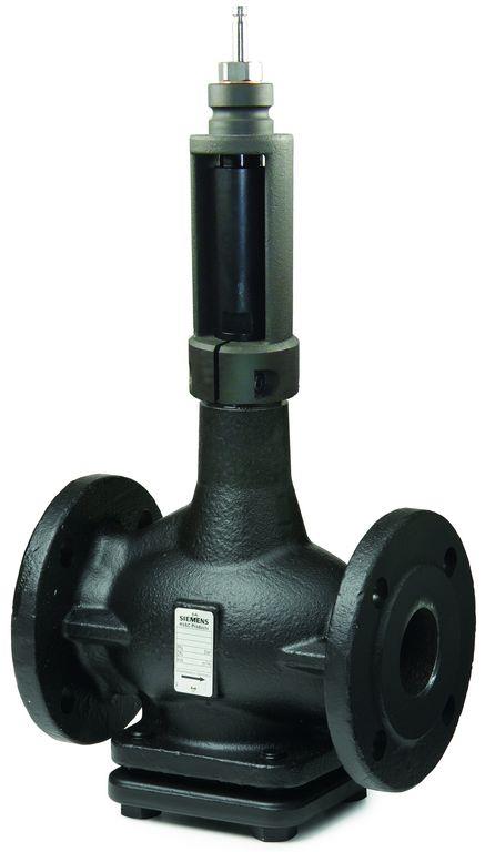 VVF61..   2-port seat valves PN40 with flanged connections