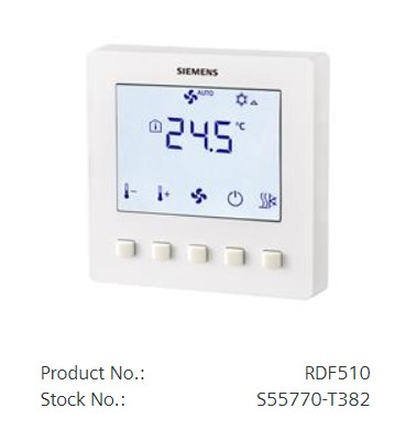 RDF510-Fan-coil-room-thermostat