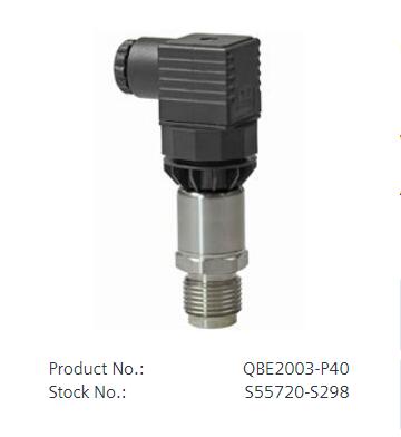 QBE2003-P40 Pressure sensor for neutral and slightly aggressive liquids and gases (0…10 V) 0…40 bar