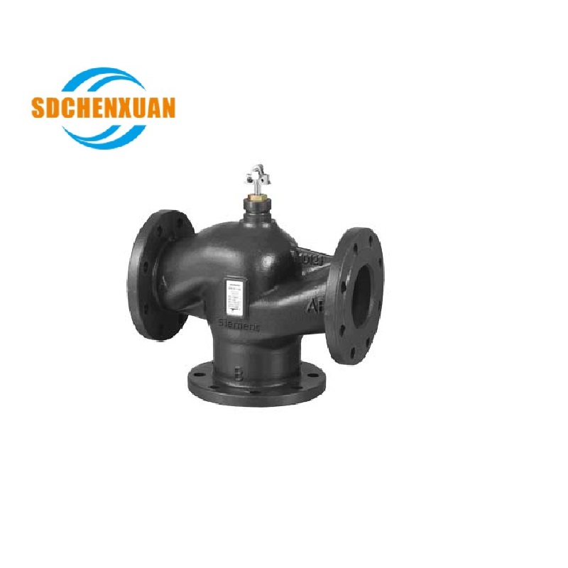 VXF47.. - 3-port seat valves PN16, flanged connections