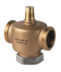 VVG44..2-port seat valves PN16 with externally threaded connections