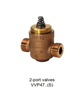VVP47 2-port valves, PN16