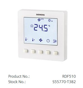 RDF510 Fan coil room thermostat
