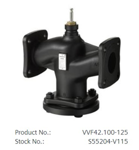 VVF42.100-125C 2-port valve flanged PN16 DN100 kvs 125