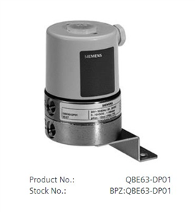QBE63-DP01 Differential pressure sensors 