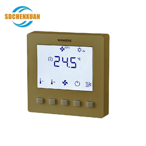 RDF510/BP.VG Room thermostats in bulk pack of 20 units, gold