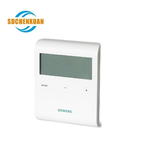 RDE100 Room thermostat with auto time switch and LCD, AC 230 V