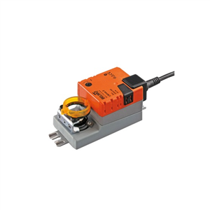 LM24A-F Rotary actuator, 5 Nm, AC/DC 24 V, Open/close, 3-point, 150 s, Form fit 8x8 mm, IP54