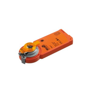CM24-T-L Rotary actuator, 2 Nm, AC/DC 24 V, Open/close, 3-point, 75 s, IP20, Terminals