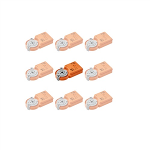 UM24Y-F-R.1 Rotary actuator, 1 Nm, AC/DC 24 V, Open/close, 3-point, 22 s, Form fit 8x8 mm, IP20